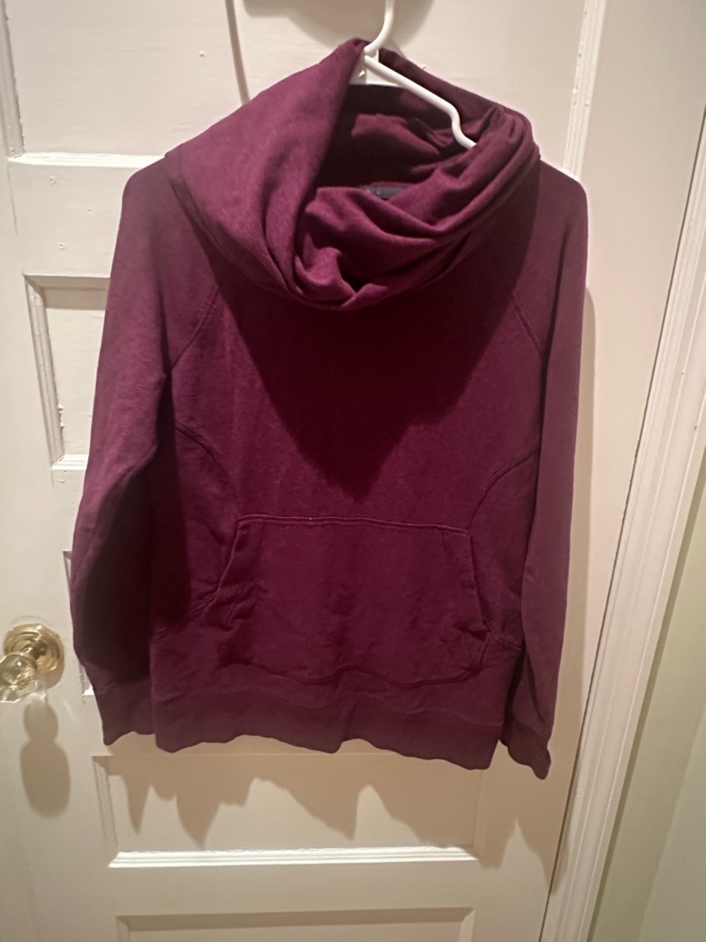 L.L. Bean Plum Pullover Sweatshirt